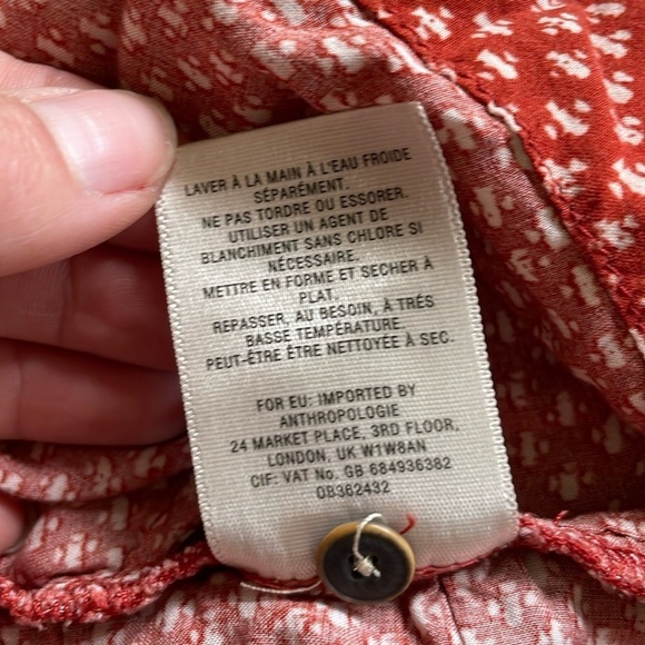 Anthropologie Holding Horses Pavin Tunic Top - Picture 12 of 12